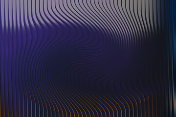 Dark abstract swirling lines with purple and blue tones 