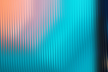 Abstract vertical lines with pink and cyan gradient 