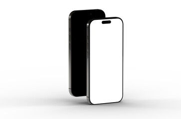 Modern smartphone mockup. Perfect for app presentations, website design, and marketing materials.