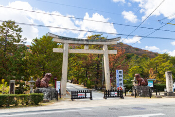 日本の風景・秋　岡山県岡山市　吉備津彦神社