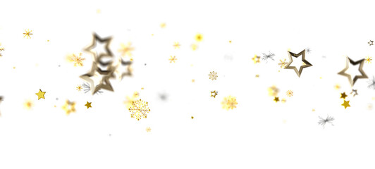 Elegant sparkling star and snowflake design perfect for holiday backgrounds, Christmas designs, and winter celebrations. Ideal for seasonal card