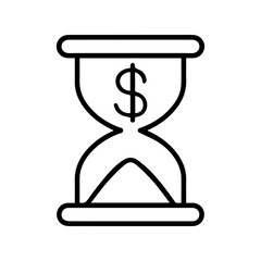 time is money icon