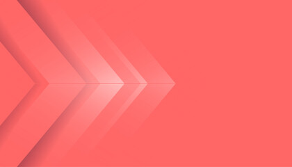 Abstract red deometric banner design background