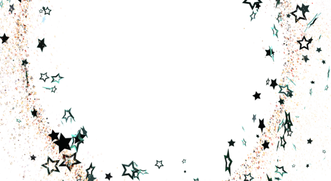 A captivating starry design. Perfect for backgrounds, cards, posters. Use for festive themes and celestial designs, modern, clean and abstract.