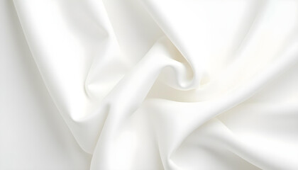 white silk background