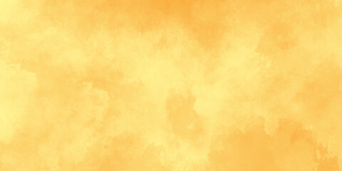Yellow Wall Texture Background. texture yollow background. watercolor texture. Abstract fantasy smooth hand drawn digital art watercolor background with cloud smoke .