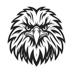eagle head vector illustration