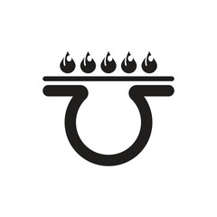 stove cooking siple logo