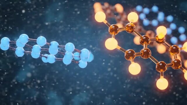 Molecular Fusion: An Animated Look into Nanotechnology and Advanced Materials Synthesis