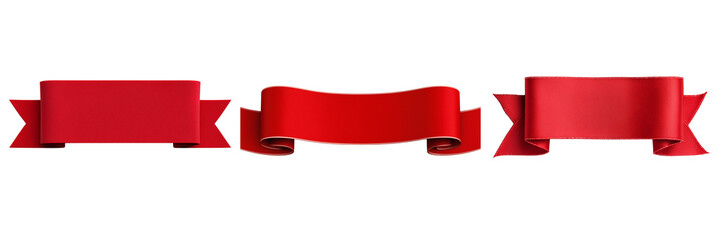 Set of A blank merchandise price label on transparent png background. Ai generated
