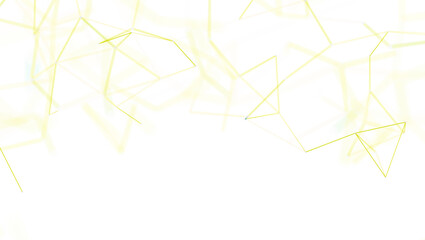Abstract background image with a network of yellow lines, perfect for technology, data, connection, and digital concepts. Clean modern look.