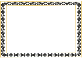 decorative frame for text border on transparent background png file type