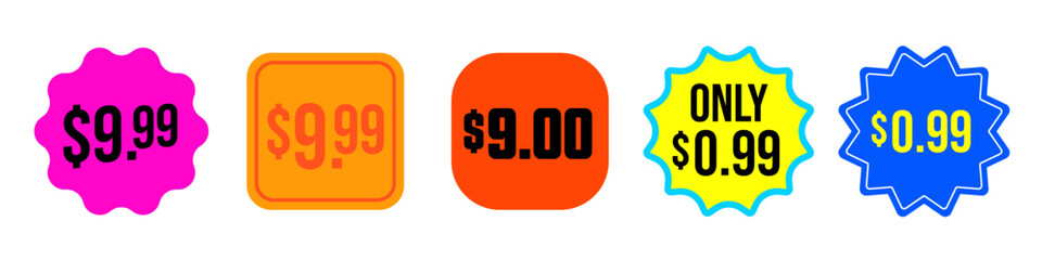 discount sticker. price sticker icon