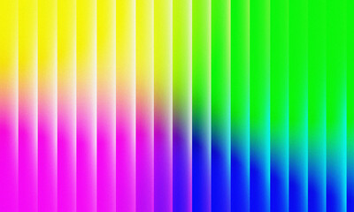 Vibrant Vertical Stripe Abstract Background with a Full Rainbow Gradient Transitioning from Yellow to Pink, Blue, and Green