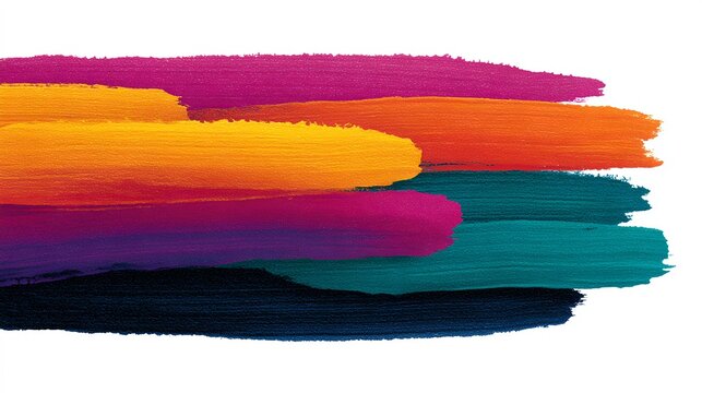 Vibrant colorful abstract art painting with expressive brushstrokes modern textured canvas decor for stylish interior design and contemporary wall art