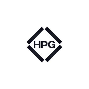 HPG set ,HPG logo. K C A design. White HPG letter. HPG, K C A letter logo design. Initial letter HPG letter logo set, linked circle uppercase monogram logo. K C A letter logo vector design.