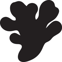  Ginger Root silhouette Vector.