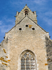 vue urbaine de la ville d'Etampes dans le département de l'Essonne dans la grande banlieue de Paris en France