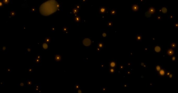 christmas red sparkle glitter explosion dust particles background with bokeh, holiday happy new year and valentine day love