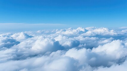 Fototapeta premium The sea of clouds surges among the mountains, shrouded in mist like a fairyland, showing the magnificent and ethereal beauty of natural landscapes. 