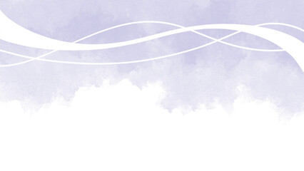 かぶせる半透明の装飾波複数ライン