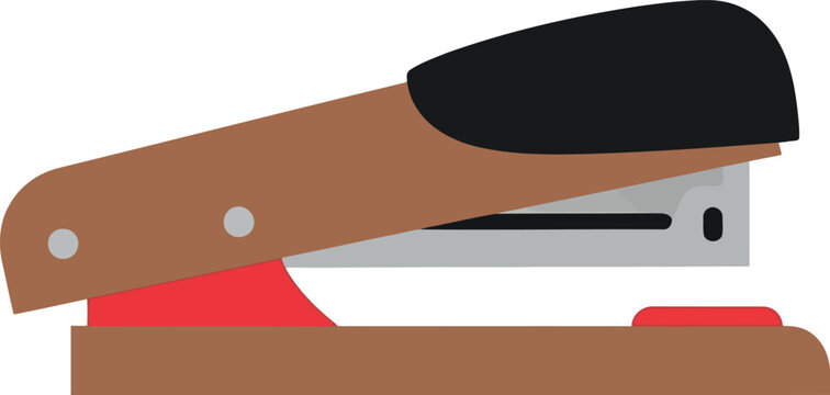Modern stapler office supply icon