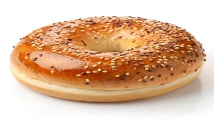 bagel with sesame seeds