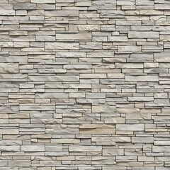 Obraz premium Sophisticated stone cladding texture adds warmth and rustic elegance to any space. Perfect for creating a stylish and modern backdrop with its earthy tones.