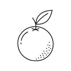 A cheerful black and white line drawing of a babys face wearing a crown