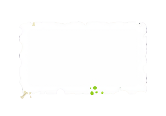 Festive, repeating halloween border with cartoonish jack-o'-lanterns, black cats, purple skulls, bubbling cauldrons, framing transparent copy space, flat graphic vector art concept for event promotion