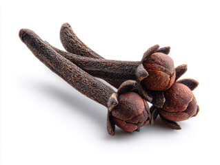 Cloves arranged neatly showcasing their unique shape and rich color for culinary use