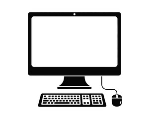 Sleek computer setup with keyboard and mouse invites creativity and productivity, a powerful workstation for tackling demanding tasks with ease, inspiring digital innovation and workflow