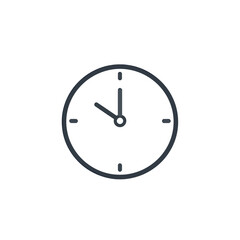 Minimalist time illustration depicting efficiency and scheduling for various applications