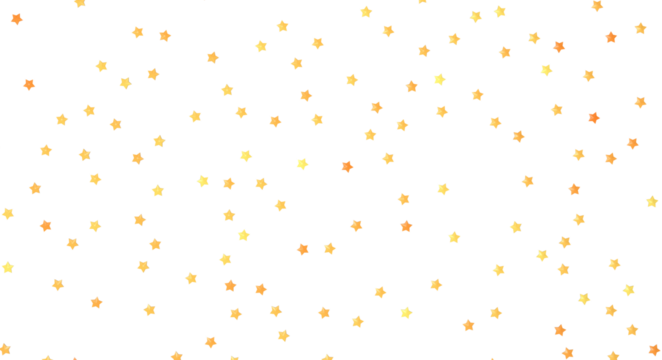 Golden stars on white background texture. Festive and elegant for celebrations, holidays, birthdays, or general happiness, conveying joy and pos