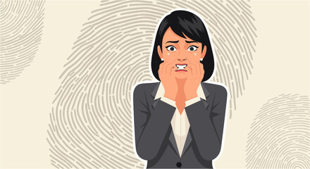 A young Asian businesswoman experiences overwhelming stress and burnout at work, feeling anxious and pressured by her demanding job and responsibilities.