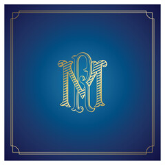 RM,MR, logo RM, Letter RM,  Monogram RM,Wedding Monogram, Wedding Logo, Logo Design , Monogram Vintage