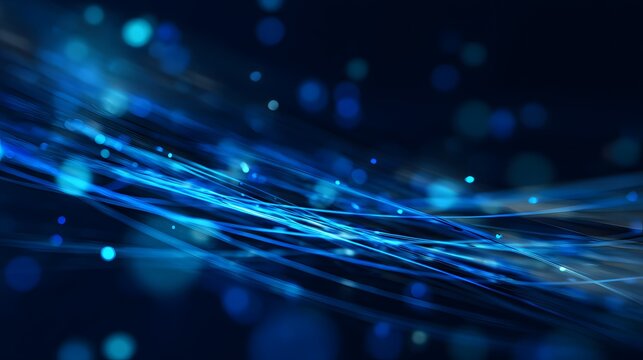 Futuristic digital flow illuminates innovation connecting a global network of technology now