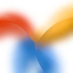 Abstract Overlapping Shape Gradient. Modern Dynamic Motion Blur Background, Colorful smooth illustration, illustration wallpaper