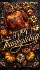 Happy thanksgiving mobile smartphone wallpaper lockscreen