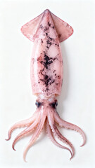 octopus on a white background