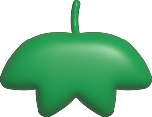 꼭지-과일 꼭지-토마토 꼭지-딸기 꼭지-3d-입체-녹색