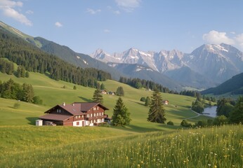 Alpine Serenity of Toggenburg Valley