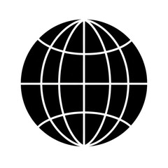 Abstract geometric shape isolated on transparent background