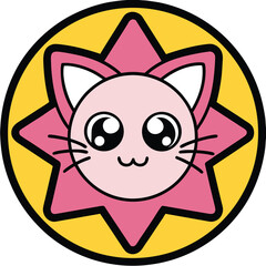 Modern abstract geometric logo design with vibrant color palette and clean typography