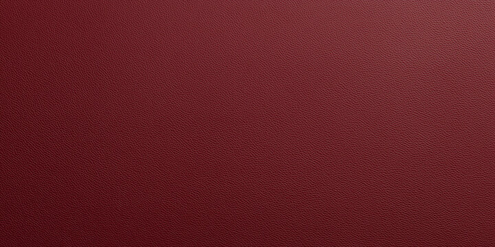 Solid textured dark red maroon leather background. Ideal for luxury branding, fashion design, elegant presentations, and sophisticated graphic projects.
