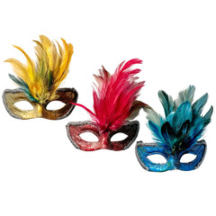 Red Christmas Stocking with Snowflakes isolated on a transparent background 1