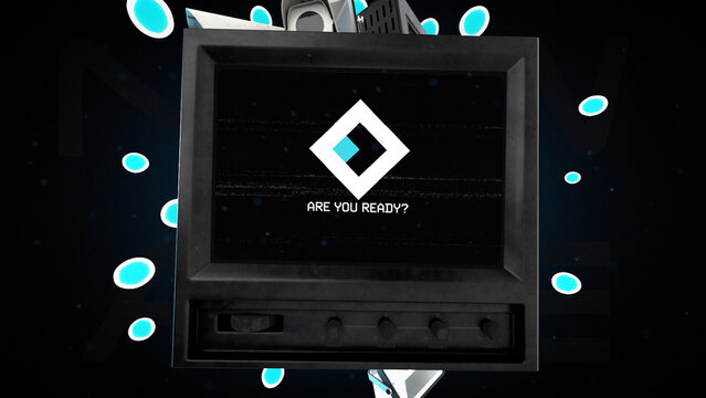 CRT TV Logo Reveal