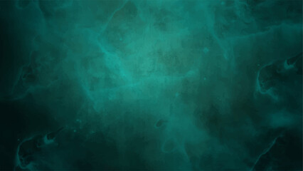 Abstract Deep blue grunge texture with heavily distressed and rough surface. lighter aqua tones with mysterious, atmospheric, and ethereal feel. Teal Color Wall Decorative Surface