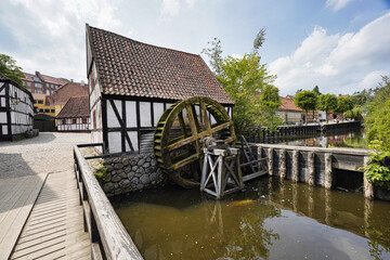 Alte Wassermühle in Dänemark