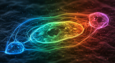 cytoplasm movement glow